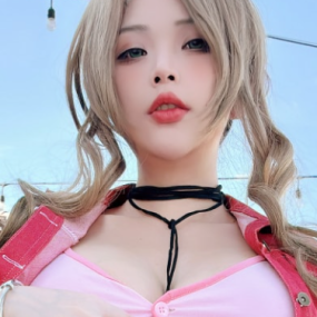 hana bunny cosplay– Aerith[14P-53MB]