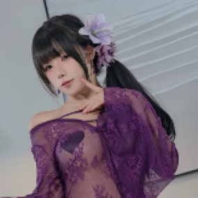 咬一口兔娘的『紫色韵味』：当二次元美学遇见高级感表达