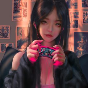 Nixeu二次元艺术写真插画图片合集打包下载