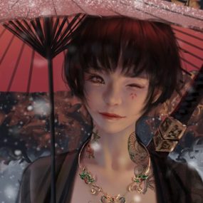 WLOP鬼刀二次元插画图集合集打包下载1703PV 66GB